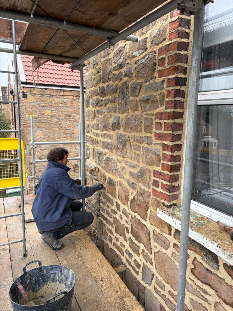Lime Mortar Repointing & Limecrete systems ​